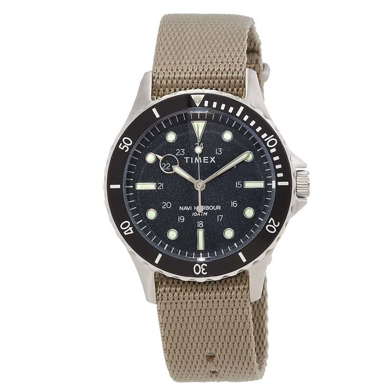 Timex Navi XL Quartz Black Dial