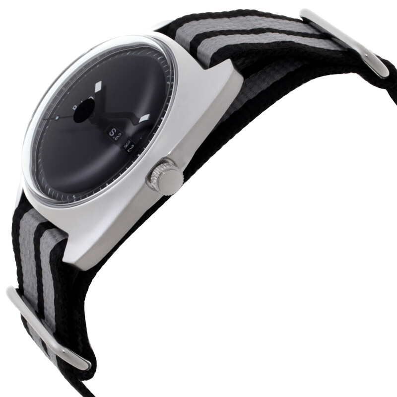 Timex Q 1975 Enigma Quartz Black Dial Watch TW2Y34600 194366435108