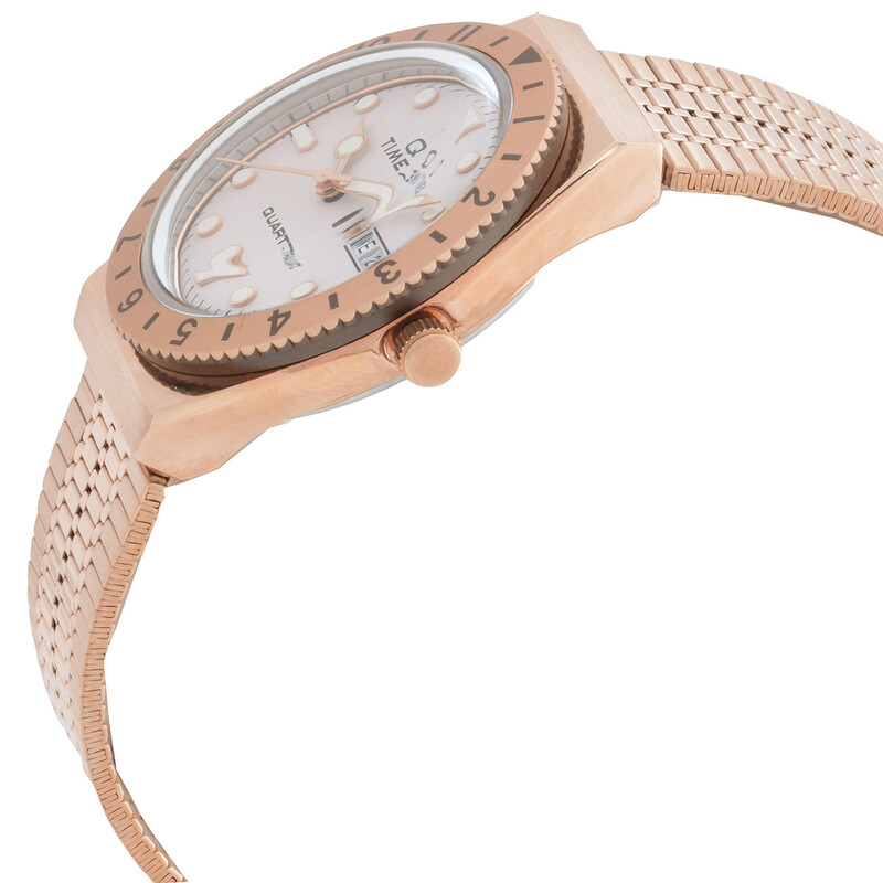【美品】TIMEX Q ローズゴールド 38mm クォーツ Q Timex Rose Gold & Black Review - YouTube