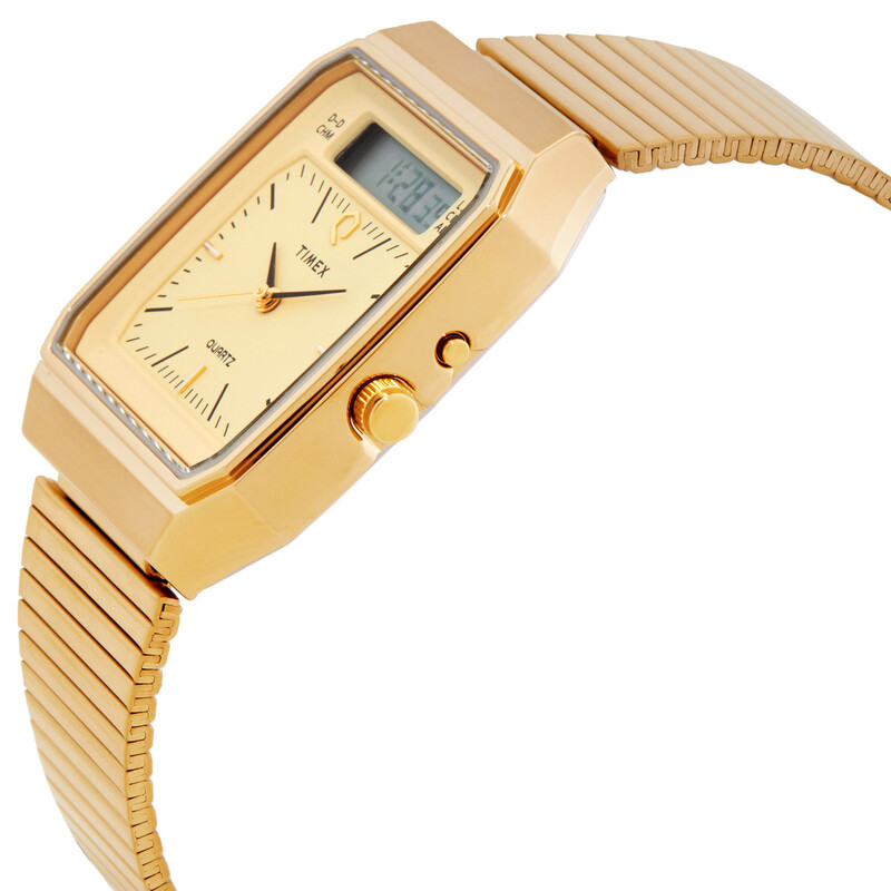 早い者勝ち　中古TIMEX Q ルートビアカラー　おまけ付 Timex Q Timex 1982 Reissue Quartz Analog-Digital Men's Watch