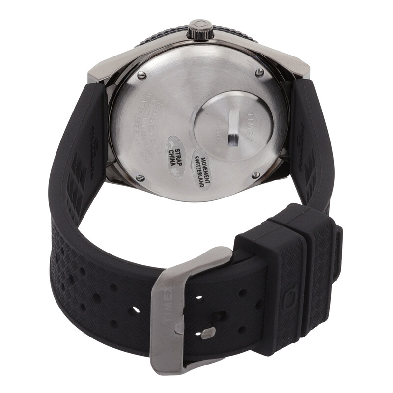Timex Q Timex Quartz Black Dial Men's Watch TW2V38200 TW2V38200ZV