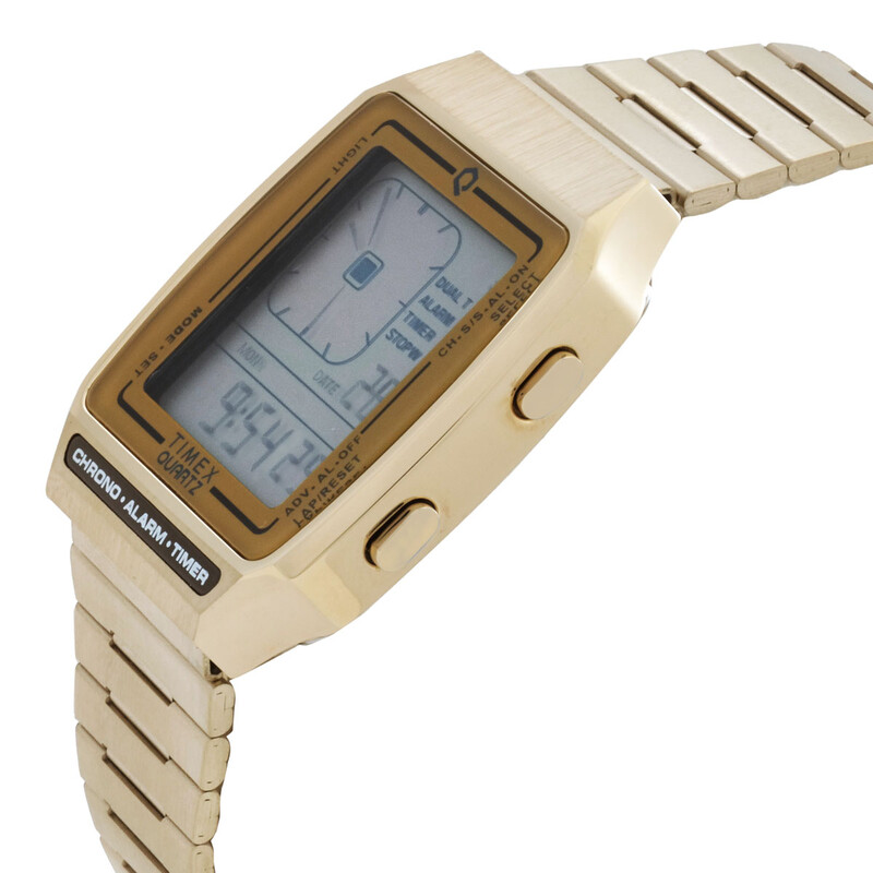 Timex Q Timex Reissue Quartz Analog-Digital White Dial Men display picture 3