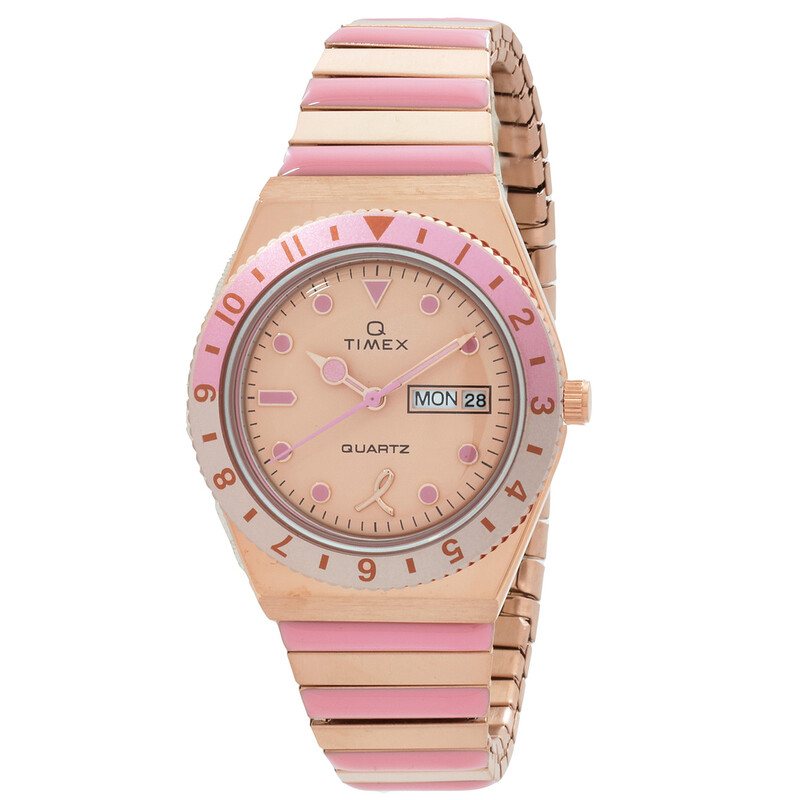Timex Q Timex x BCRF Quartz Rose Gold Dial Ladies Watch