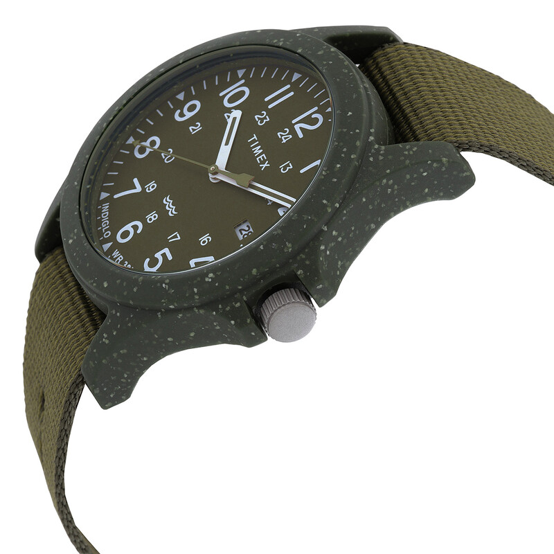 Timex Reclaim Ocea Quartz Green Dial Men's Watch TW2V96000