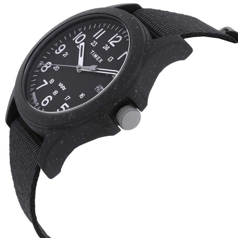 Timex Reclaim Ocean Quartz Black Dial Men's Watch TW2V81900JR