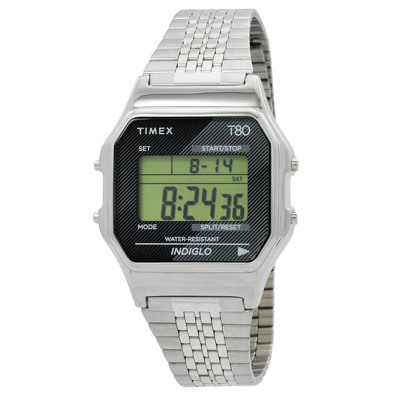 Timex T80 Alarm Quartz Digital Unisex Watch TW2V19000 194366163360