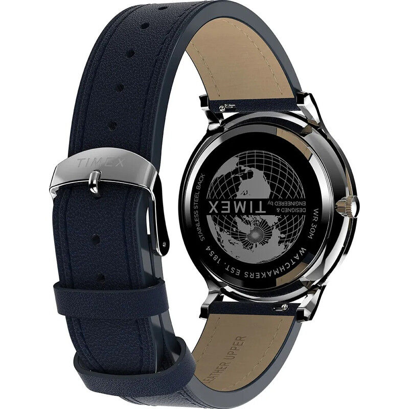 twwen Timex Waterbury Traditional Fly Back Chrono 43mm Black | Watches.com
