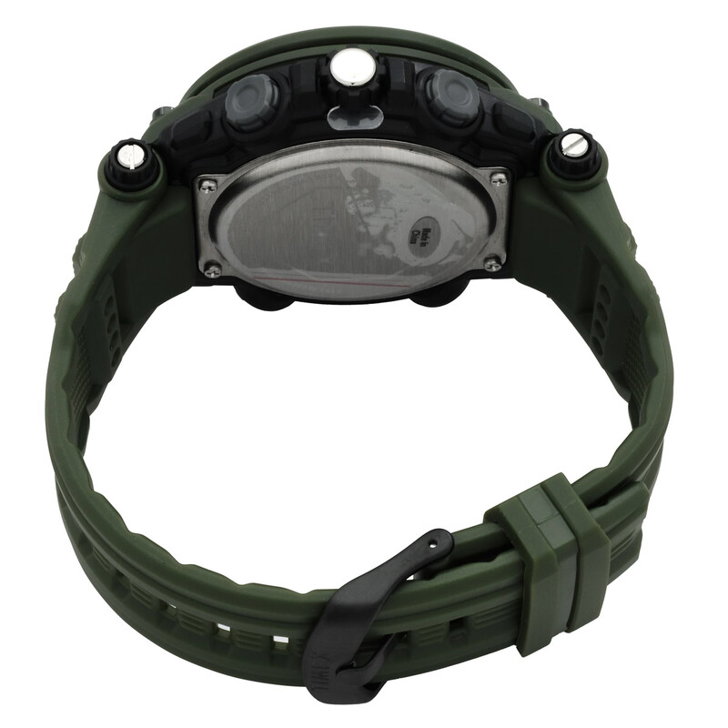 Timex UFC Impact Alarm Quartz Analog-Digital Black Dial Men's