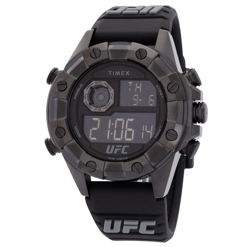 Timex UFC Kick Alarm Quartz Digital Men's Watch TW2V87000JR ...