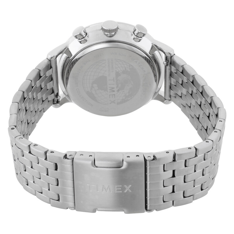 Timex Waterbury Chronograph Quartz Silver Dial Men's Watch