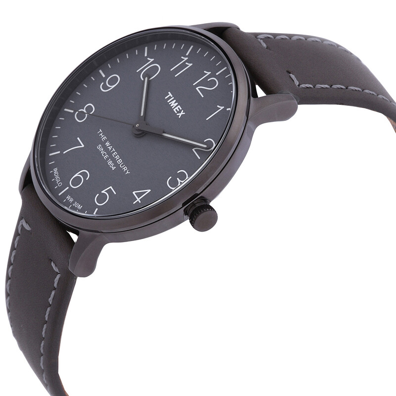 Timex Waterbury Classic Quartz Grey Dial Unisex Watch TW2P96000 