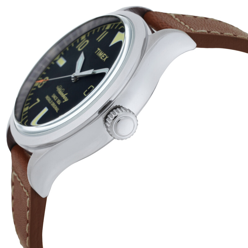 Timex Waterbury Heritage Traditional Quartz Black Dial Unisex