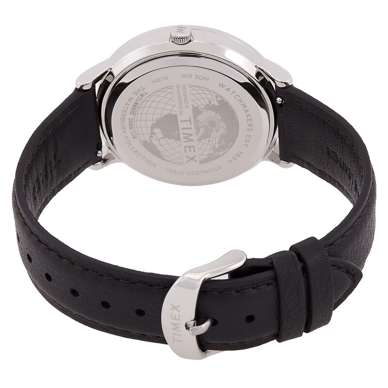 Timex Waterbury Quartz Black Dial Men