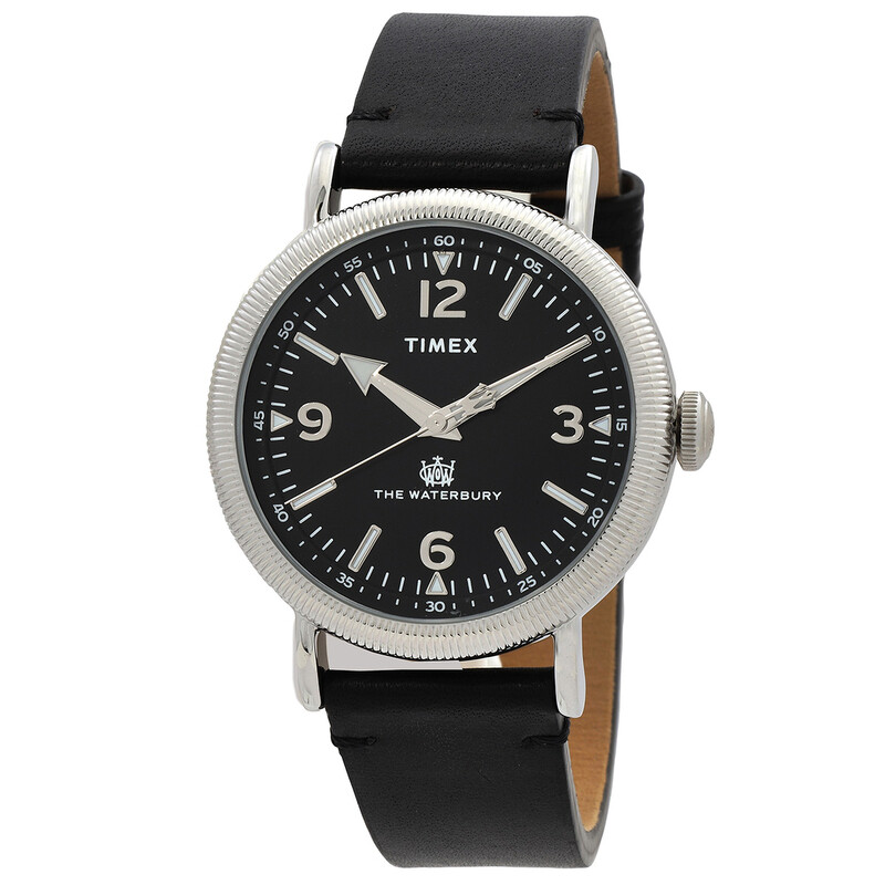 Timex Trend Herenhorloge , 45 Mm , Zwarte Roestvrijstalen Armband Wijzerplaat Kast Tw2y29000 2927765517