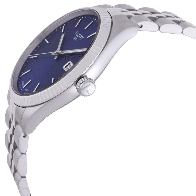 Tissot Ballade Quartz Blue Dial Men display picture 3