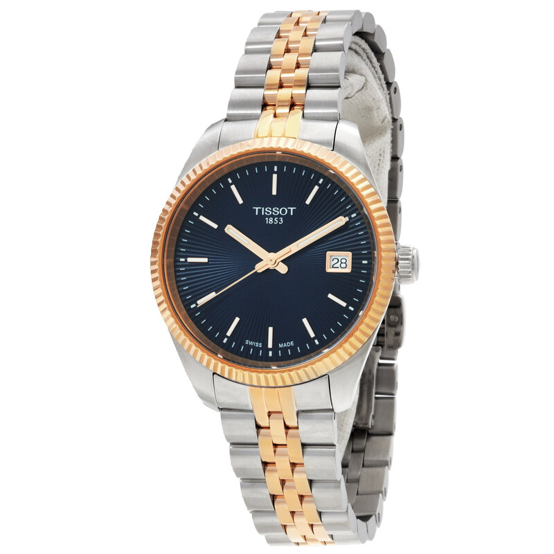 Tissot Ballade Quartz Blue Dial Watch T1562102204100  display picture 1