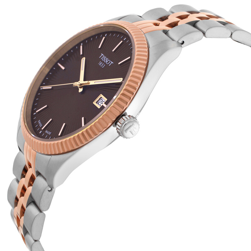 NWT Tissot Ballade Quartz Brown Dial Men\'s Watch Tissot Ballade 40mm Mens Watch Brown T1564102229101 | Mayors main image 3