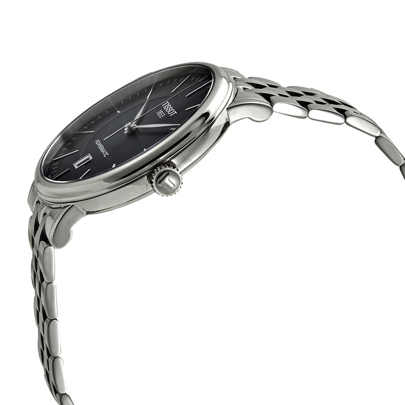 Tissot Carson Automatic Black Dial Men display picture 2