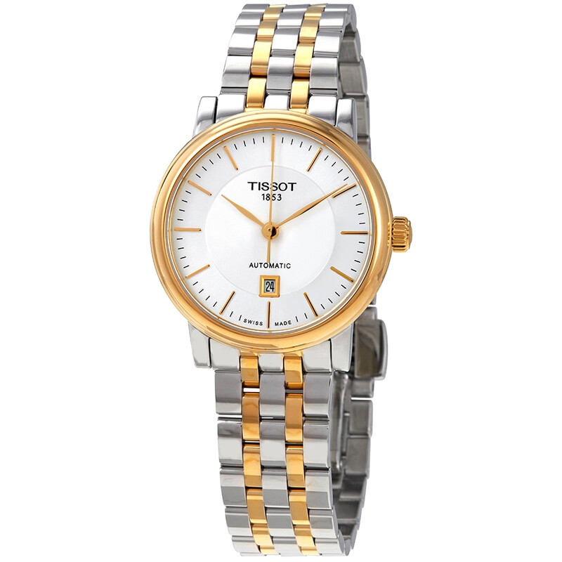 Tissot Carson Automatic Silver Dial Ladies Watch T122.207.22  display picture 1