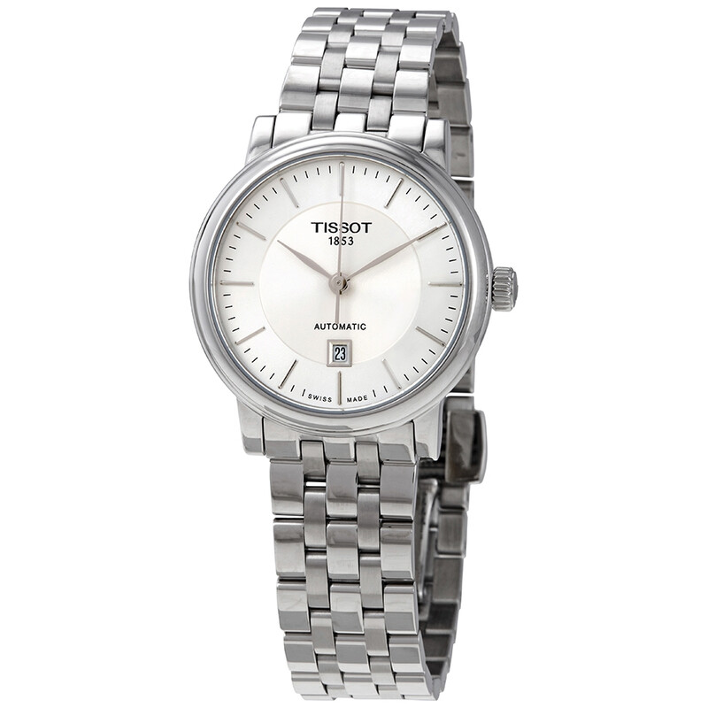 Tissot Carson Automatic Silver Dial Ladies Watch T122.207.11  display picture 2