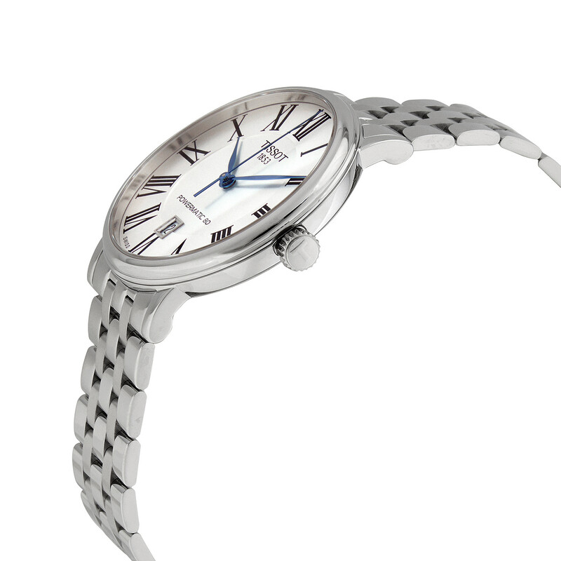 Tissot Carson Powermatic 80 Automatic Silver Dial Men's Watch T122