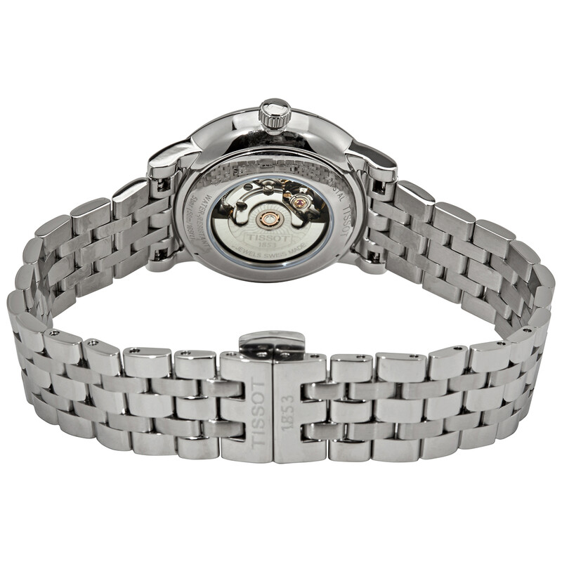 Tissot Carson Premium Automatic Diamond White Dial Ladies 
