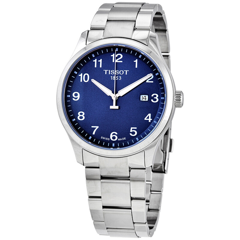 TISSOT ジェント XL クラシック Tissot Gent XL Classic Quartz Blue Dial Men's Watch T116.410.11