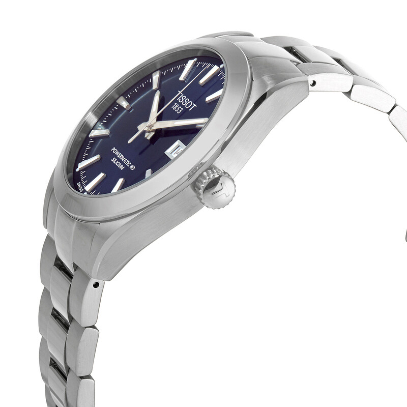 Tissot Gentleman Powermatic 80 Automatic Blue Dial Men's Watch
