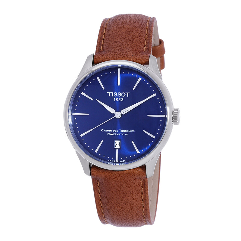 Tissot Hemin Des Tourelles Automatic Blue Dial Men's Watch T139