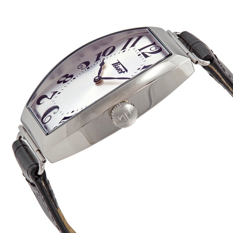 TISSOT ティソ　HERITAGE PORTO　クォーツ シルバー 本革 Tissot Heritage Porto Quartz Silver Dial Watch T128.509.16.032.00