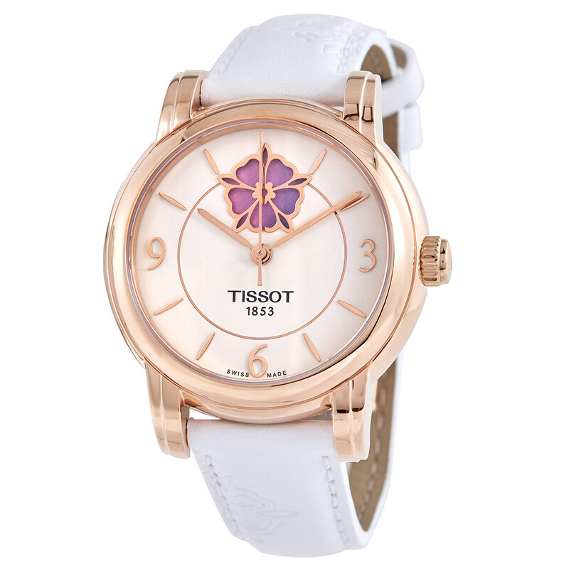 Tissot Lady Heart Automatic White Dial Ladies Watch T050.207.37