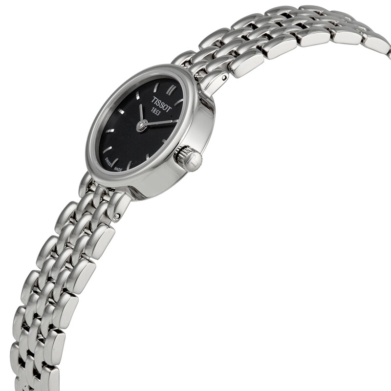 Tissot T058.009.11.051.00 Black Face Lovely 19.5mm Dial Women\'s Ladies Watch Tissot Lovely – Quarzo Swiss Made, Oro, 19.5mm T058.009.33  main image 3