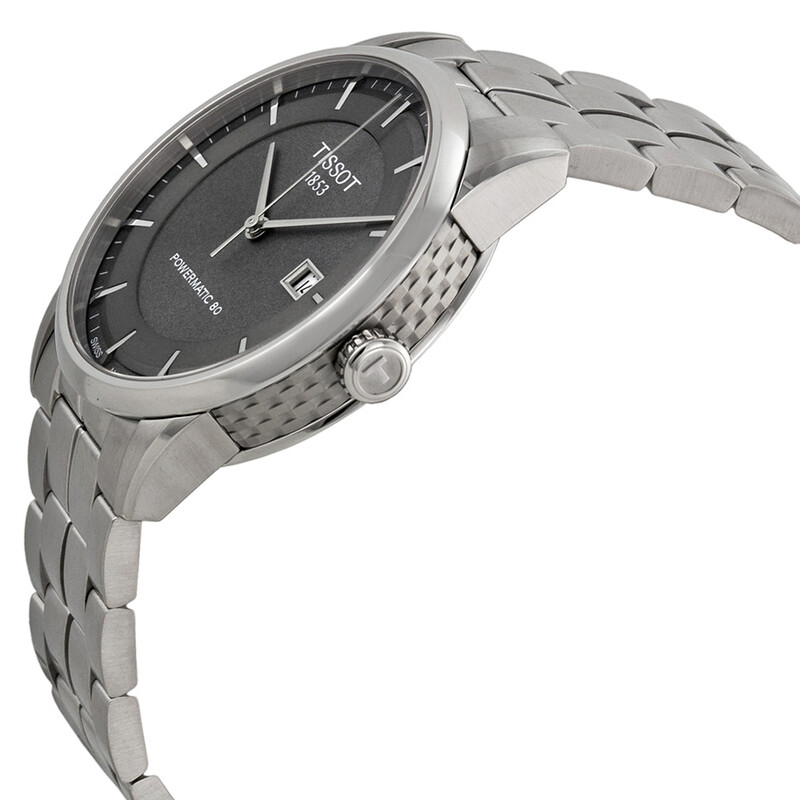 Tissot Luxury Powermatic 80 Anthracite Dial Men's Watch