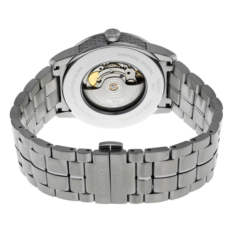 Tissot Luxury Powermatic 80 Anthracite Dial Men's Watch