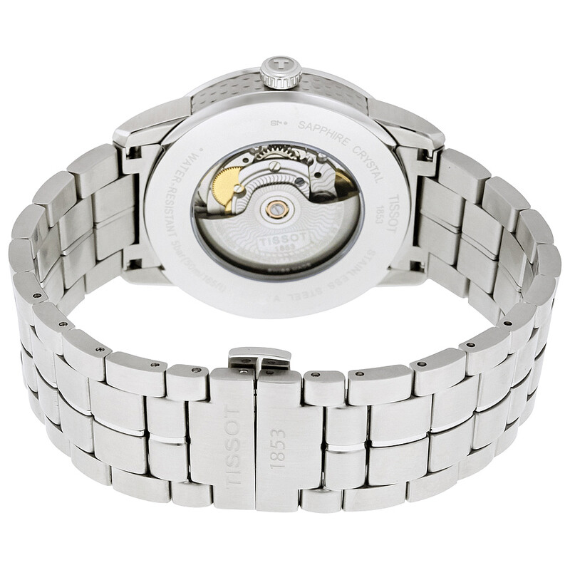 Tissot Luxury Powermatic 80 Brown Dial Men's Watch T086.407.11