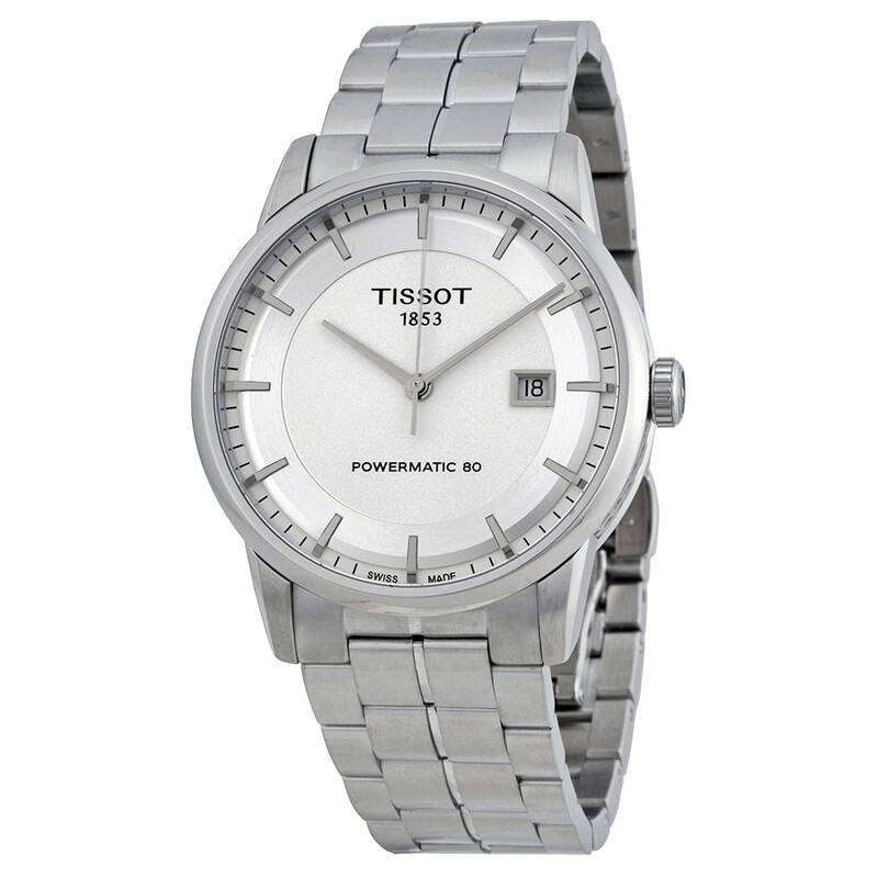 Tissot Luxury Powermatic 80 Silver Dial Men's Watch T0864071103100