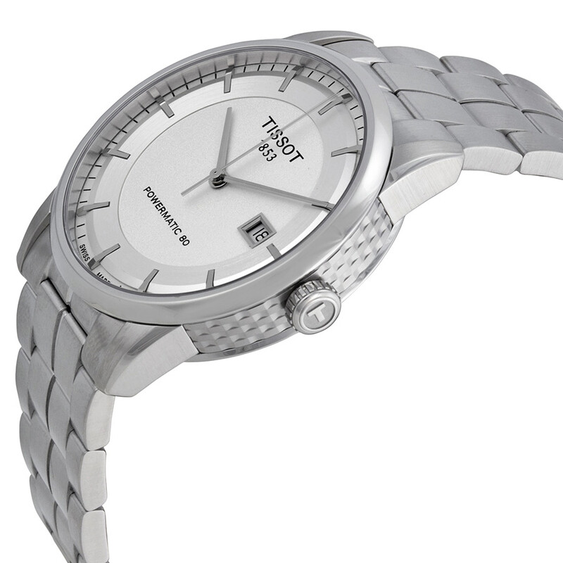 Tissot Luxury Powermatic 80 Silver Dial Men's Watch T0864071103100