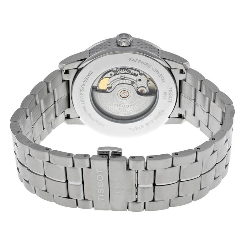 Tissot Luxury Powermatic 80 Silver Dial Men's Watch T0864071103100