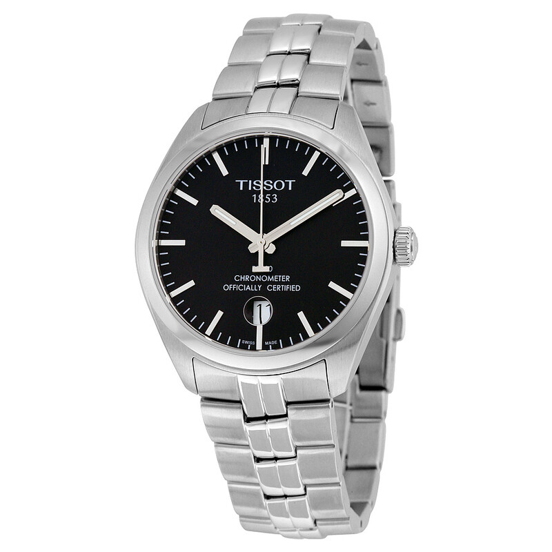 Tissot PR 100 COSC Black Dial Men's Watch T1014511105100 T101