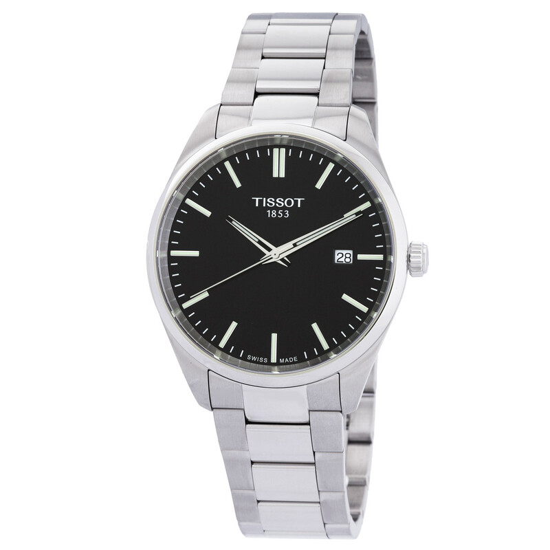 Tissot PR 100 Quartz Black Dial Men display picture 1