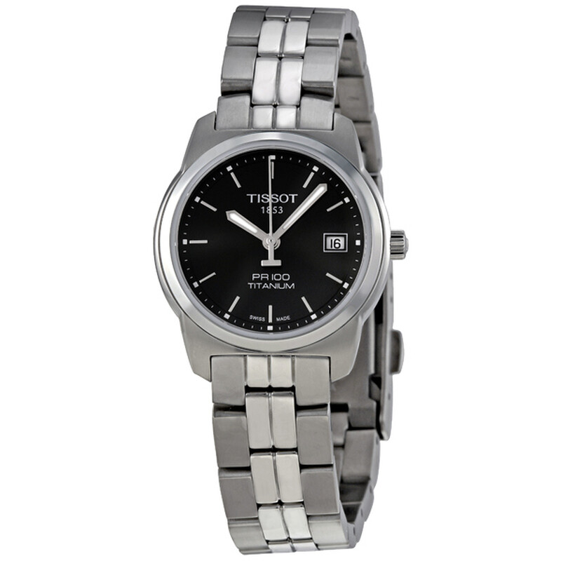 Tissot PR100 Titanium Ladies Watch T0493104405100 T049  display picture 2