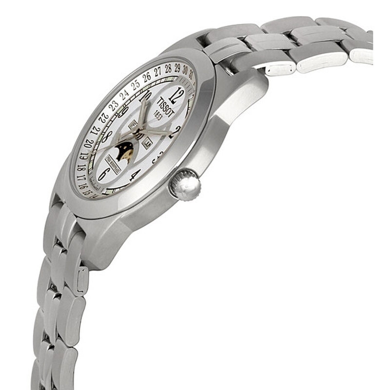 Tissot PR50 Moonphase Silver Dial Men's Watch T012.423.11.032.00