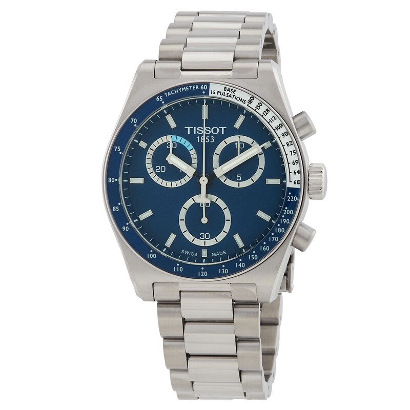 Tissot PR516 Chronograph Quartz Blue Dial Men's Watch T149.417.11