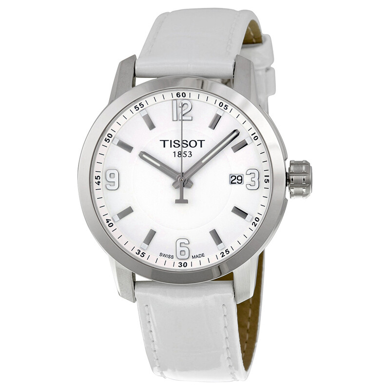 Tissot PRC 200 Quartz Silver Dial Unisex Watch T0554101601700 T055