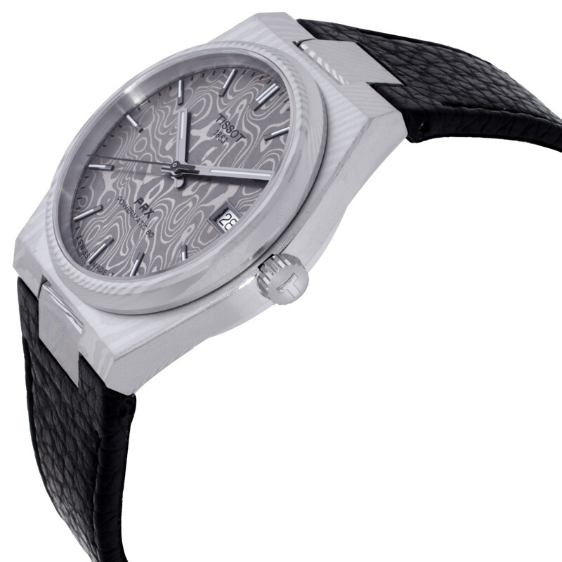 Tissot PRX Damascus Automatic Grey Dial Watch T1378079608100