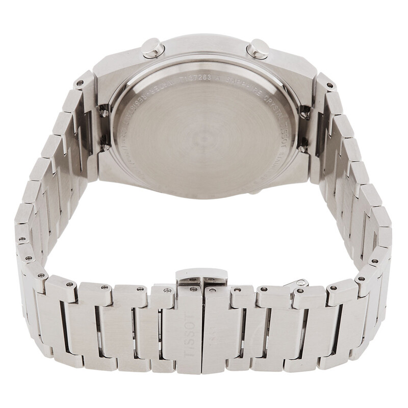 Tissot PRX Digital Quartz Black Dial Men display picture 1