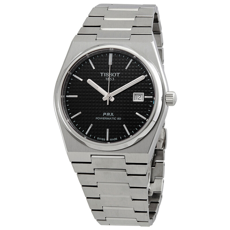 Tissot PRX Powermatic 80 Automatic Black Dial Men's Watch T137