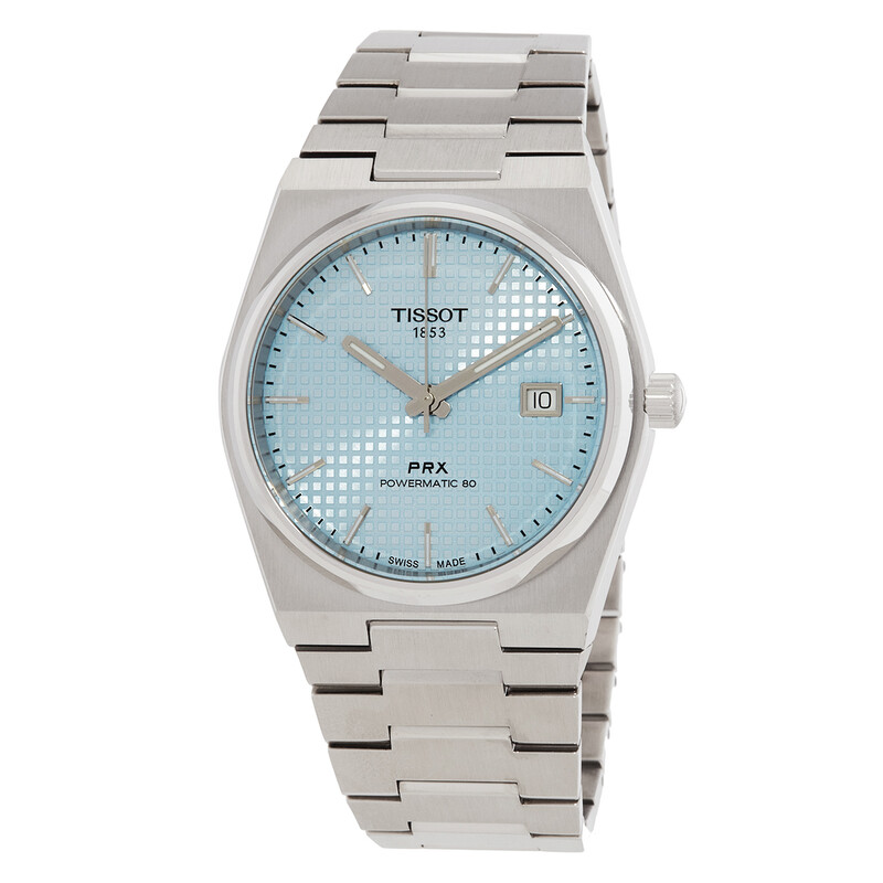 Tissot PRX Powermatic 80 Automatic Ice Blue Dial Men's Watch T137