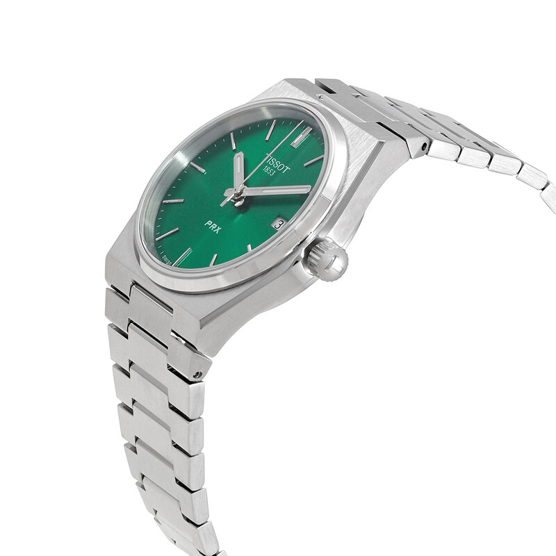 Tissot PRX Quartz Green Dial Unisex Watch T1372101108100