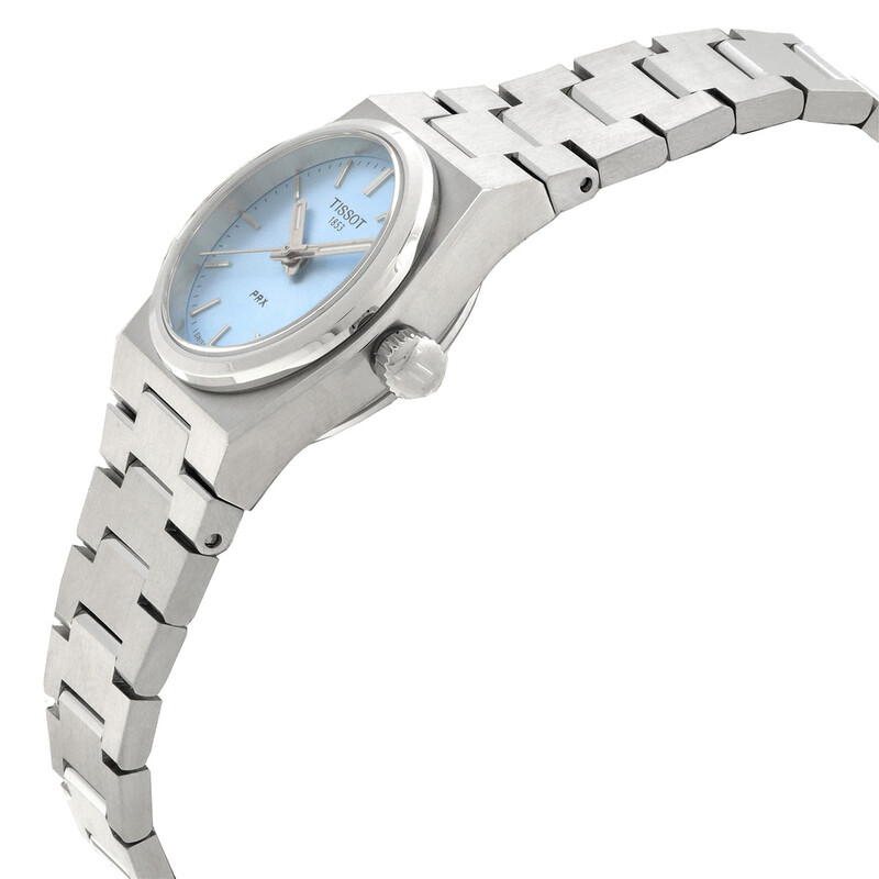 Tissot PRX Quartz Ice Blue Ladies Watch T1370101135100